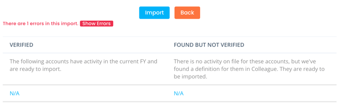 Import Quarterly Estimates with Error